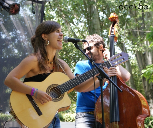 Meritxell Gené va continuar la matinal de concerts de Les Basses