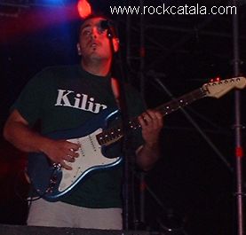 El guitarrista del grup